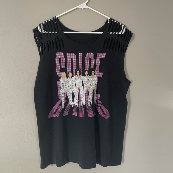 Tops - 90’s Customized Spice Girls Tour Tank/T-Shirt